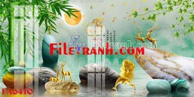 Tải về file tranh gốc File gốc in bộ tranh decor treo tráng gương canvas FA6410 (để in quảng cáo)
