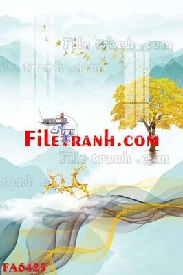 File gốc File gốc in bộ tranh decor treo tráng gương canvas FA6425 (chủ đề hiện đại) trang trí