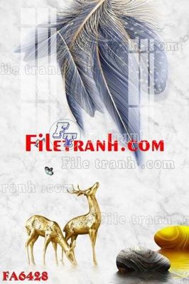 Tải file File gốc in bộ tranh decor treo tráng gương canvas FA6428 (gốc) làm file quảng cáo