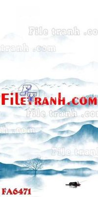 File in trần File gốc in bộ tranh decor treo tráng gương canvas FA6471 (bản gốc) trời sao