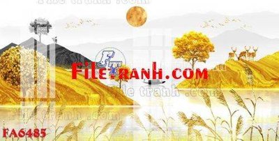 Tải file tranh File gốc in bộ tranh decor treo tráng gương canvas FA6485 (gốc) tại Filetranh.com