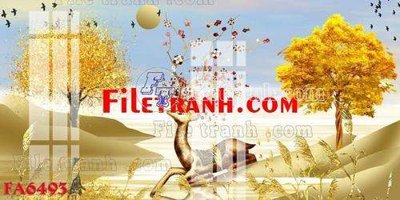 Tải file File gốc in bộ tranh decor treo tráng gương canvas FA6493 (gốc) để in ấn ngay