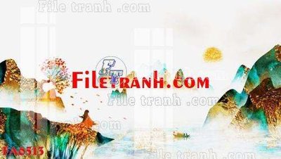 File tranh File gốc in bộ tranh decor treo tráng gương canvas FA6513 (gốc) in backlit film