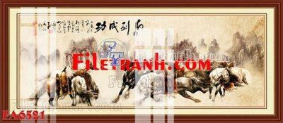 File in trần File gốc in bộ tranh decor treo tráng gương canvas FA6521 (bản gốc) phong cảnh