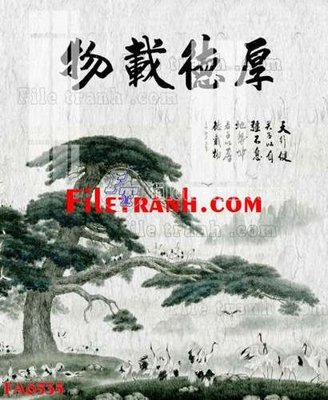File gốc File gốc in bộ tranh decor treo tráng gương canvas FA6535 (in lụa) tranh thuận buồm