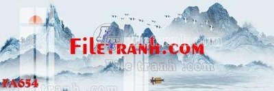 File gốc File gốc in bộ tranh decor treo tráng gương canvas FA654 (PNG) không nền chất lượng