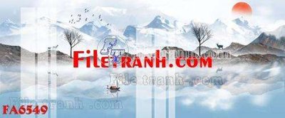 File gốc File gốc in bộ tranh decor treo tráng gương canvas FA6549 (chuẩn màu) cho in offset