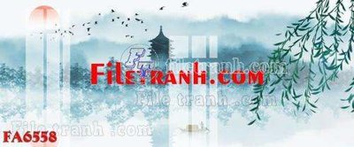 File gốc File gốc in bộ tranh decor treo tráng gương canvas FA6558 (bản quyền) cho in ấn