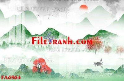 File gốc File gốc in bộ tranh decor treo tráng gương canvas FA6564 (AI/EPS) cho in ấn