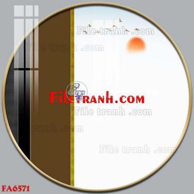 Hình ảnh file gốc File gốc in bộ tranh decor treo tráng gương canvas FA6571 (chất lượng cao)