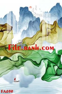 File gốc File gốc in bộ tranh decor treo tráng gương canvas FA659 (AI/EPS) cho in ấn