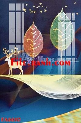 File gốc File gốc in bộ tranh decor treo tráng gương canvas FA6610 (dành cho trang trí nội thất)