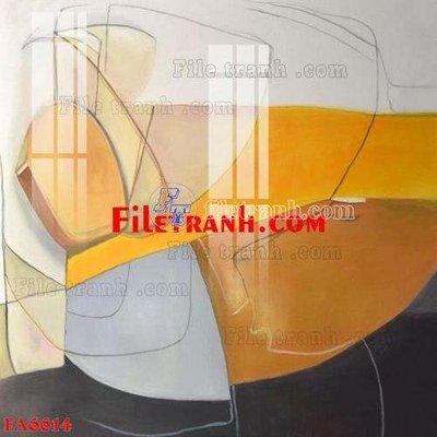 File gốc File gốc in bộ tranh decor treo tráng gương canvas FA6614 (cho in 3D) độc đáo