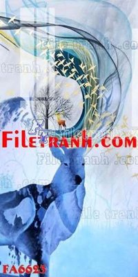 Download file File gốc in bộ tranh decor treo tráng gương canvas FA6623 (chuẩn in) chất lượng cao