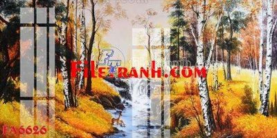 Tải file File gốc in bộ tranh decor treo tráng gương canvas FA6626 (gốc) làm tranh treo tường