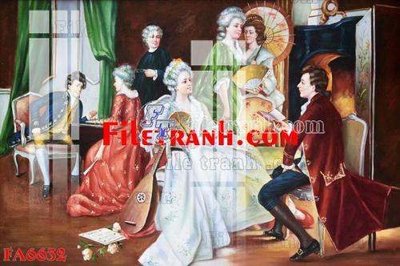 File ảnh File gốc in bộ tranh decor treo tráng gương canvas FA6632 (gốc) in backdrop sự kiện