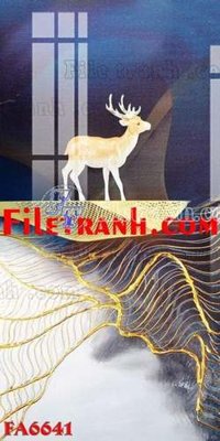 File in lụa File gốc in bộ tranh decor treo tráng gương canvas FA6641 (hoa văn) File gốc in bộ tranh decor treo tráng gương canvas FA6641