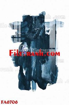 Hình ảnh file gốc in lụa File gốc in bộ tranh decor treo tráng gương canvas FA6706