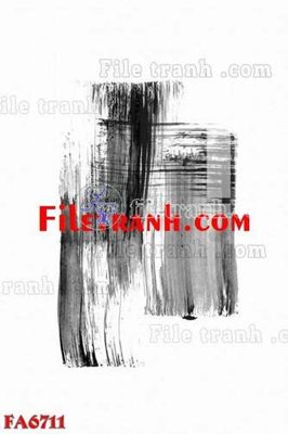 Download file gốc File gốc in bộ tranh decor treo tráng gương canvas FA6711 (in lụa) tranh 3D