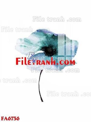 File tranh File gốc in bộ tranh decor treo tráng gương canvas FA6736 (gốc) in film