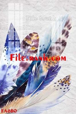 File gốc File gốc in bộ tranh decor treo tráng gương canvas FA680 (in ấn) không giới hạn