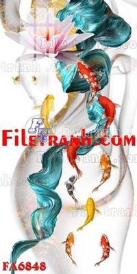 File gốc File gốc in bộ tranh decor treo tráng gương canvas FA6848 (PSD/TIFF) độ phân giải cao