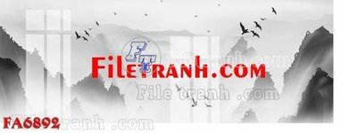File in ấn File gốc in bộ tranh decor treo tráng gương canvas FA6892 chuyên nghiệp