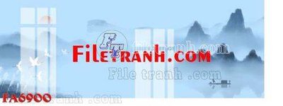 File gốc File gốc in bộ tranh decor treo tráng gương canvas FA6900 (cho in 3D) độc đáo