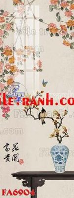 Tải file File gốc in bộ tranh decor treo tráng gương canvas FA6904 (gốc) in ấn chất lượng