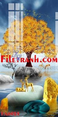 Tải về file tranh gốc File gốc in bộ tranh decor treo tráng gương canvas FA6925 (để in quảng cáo)