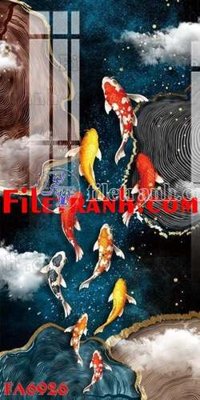 File gốc File gốc in bộ tranh decor treo tráng gương canvas FA6926 (cho in 3D) độc đáo