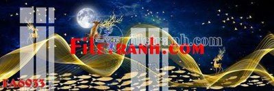 File gốc File gốc in bộ tranh decor treo tráng gương canvas FA6933 (phong cách) cổ điển