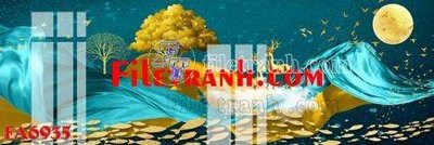 Tải file File gốc in bộ tranh decor treo tráng gương canvas FA6935 (gốc) làm file quảng cáo