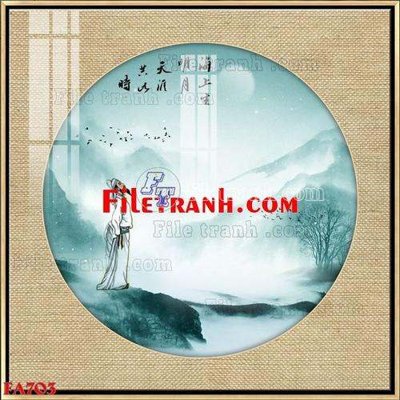 Tải file File gốc in bộ tranh decor treo tráng gương canvas FA703 (gốc) in nhanh