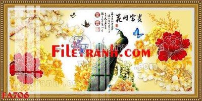 File gốc File gốc in bộ tranh decor treo tráng gương canvas FA706 (dành cho trang trí nội thất)