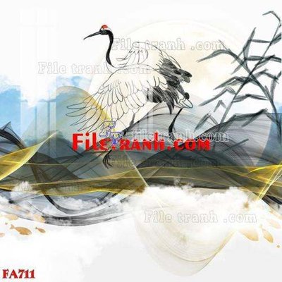 File tranh File gốc in bộ tranh decor treo tráng gương canvas FA711 (ảnh gốc) cho in ấn kỹ thuật số