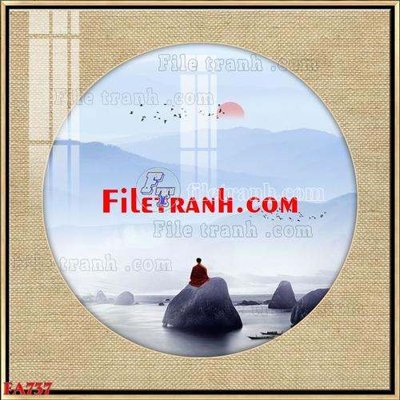 File gốc in mica File gốc in bộ tranh decor treo tráng gương canvas FA737 chất lượng