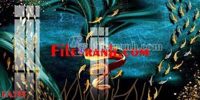 File tranh File gốc in bộ tranh decor treo tráng gương canvas FA755 (ảnh gốc) độ nét vượt trội