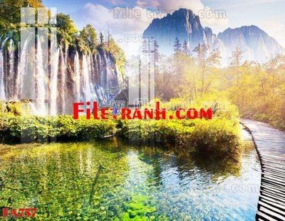 Ảnh gốc file in lụa File gốc in bộ tranh decor treo tráng gương canvas FA757 chi tiết