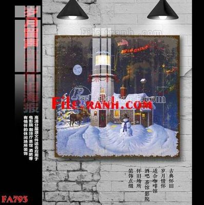 File tranh in trần 3D File gốc in bộ tranh decor treo tráng gương canvas FA793 (ảnh gốc)