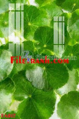 File gốc File gốc in bộ tranh decor treo tráng gương canvas FA817 (in lụa) cao cấp