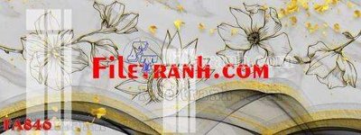File tranh trang trí File gốc in bộ tranh decor treo tráng gương canvas FA846 (file gốc)