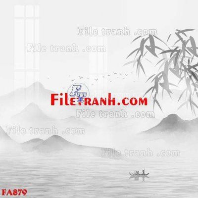 File gốc in ấn File gốc in bộ tranh decor treo tráng gương canvas FA879 độ phân giải cao