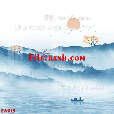 File gốc File gốc in bộ tranh decor treo tráng gương canvas FA915 (PNG) chất lượng cao