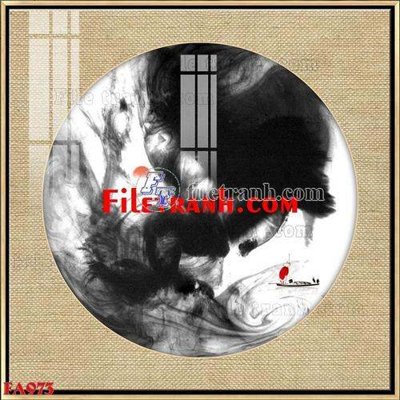 File ảnh File gốc in bộ tranh decor treo tráng gương canvas FA973 (gốc) in Hiflex