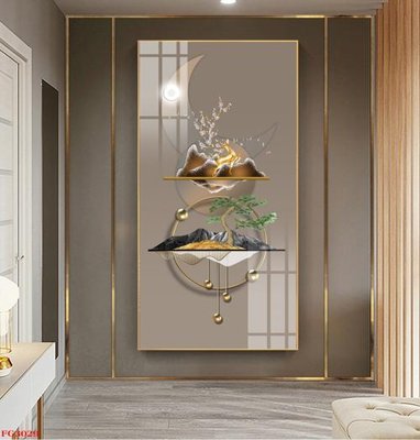 Tải file File tranh tráng gương hiện đại FG3029 (gốc) làm tranh trang trí