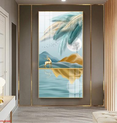 File in ấn File tranh tráng gương hiện đại FG3060 (bản gốc) từ file gốc