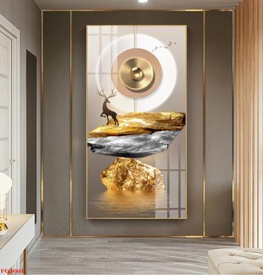 File gốc File tranh tráng gương hiện đại FG3061 (thiết kế) độc quyền