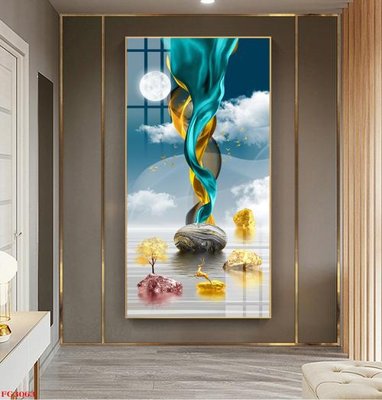 File gốc File tranh tráng gương hiện đại FG3063 (ảnh chi tiết) để in ấn