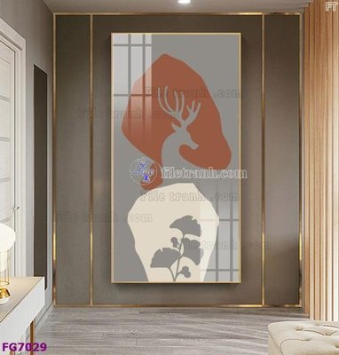 File gốc File bộ tranh tráng gương hiện đại FG7029 (PNG) chất lượng cao